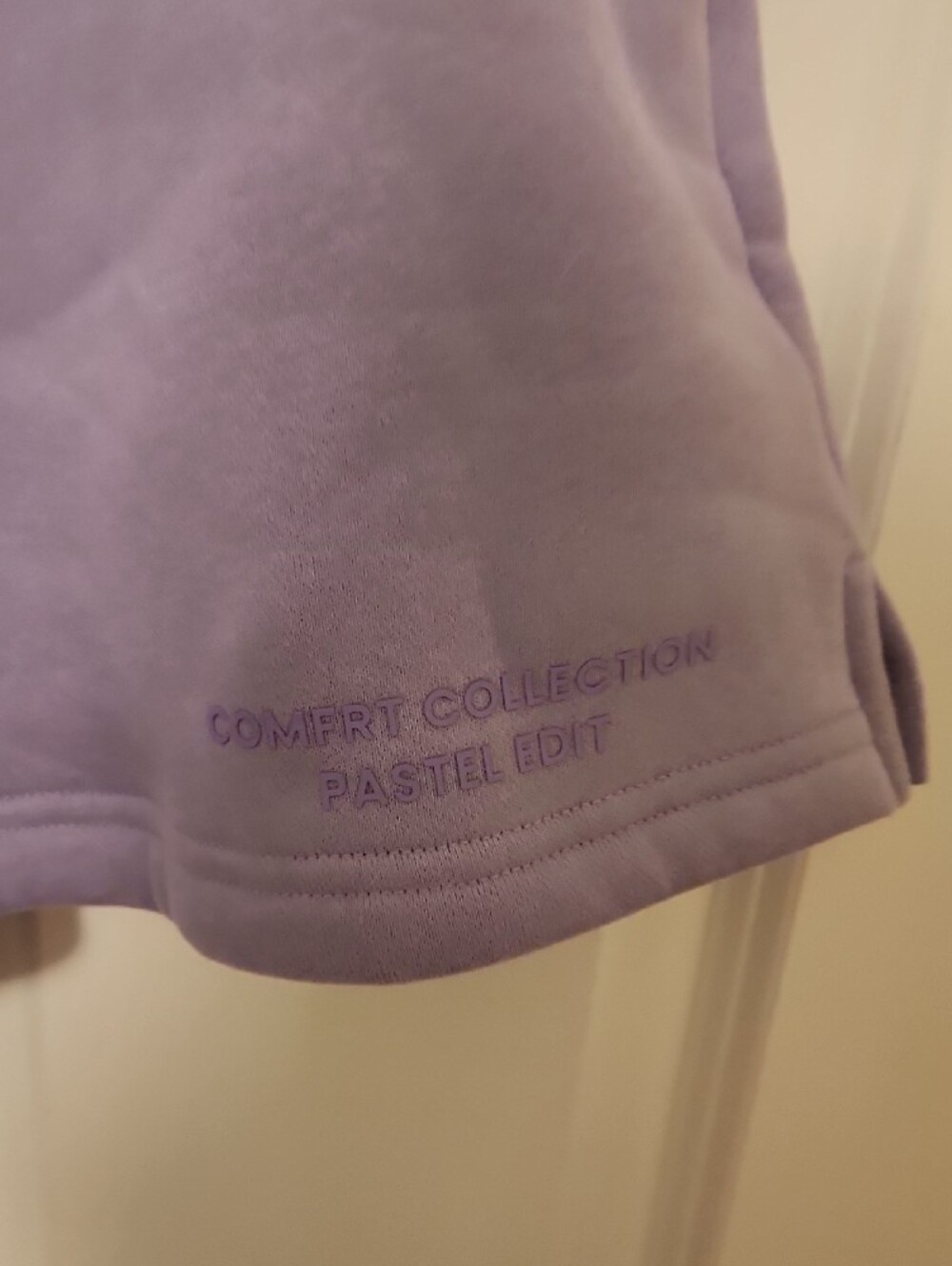 Comfrt Lavender Athletic Lounge Shorts with Drawstring Waist - Picture 6 of 6